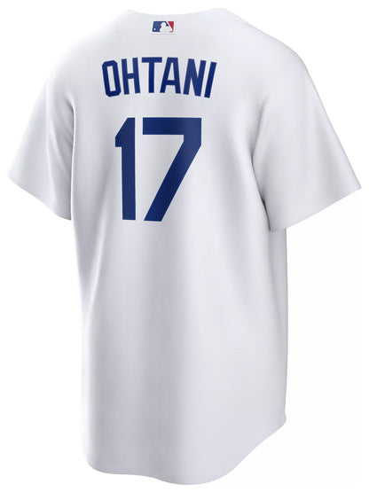 Nike Men's Los Angeles Dodgers White Shohei Ohtani #17 Home Replica Jersey
