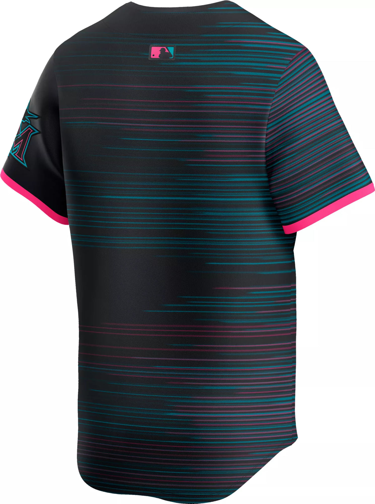 Nike Men's Miami Marlins City Connect Black Blank Limited Vapor Jersey