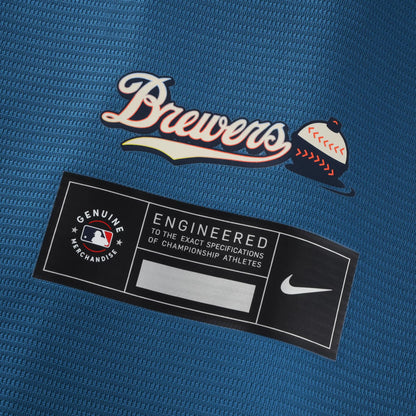 Nike Men's Milwaukee Brewers Brice Turang #2 2026 City Connect Stadium Jersey