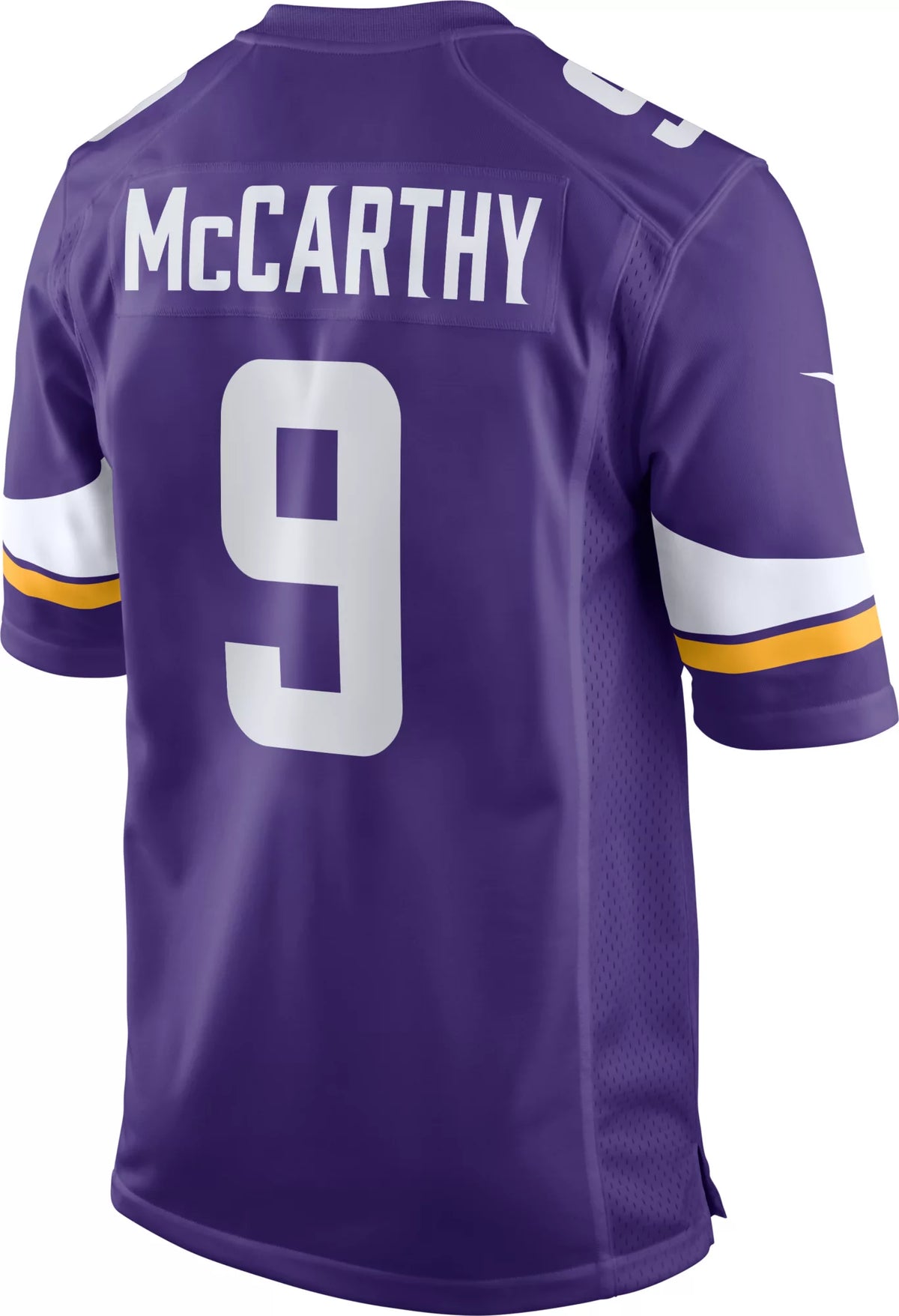 Nike Men's Minnesota Vikings J.J. McCarthy #9 Purple Game Jersey