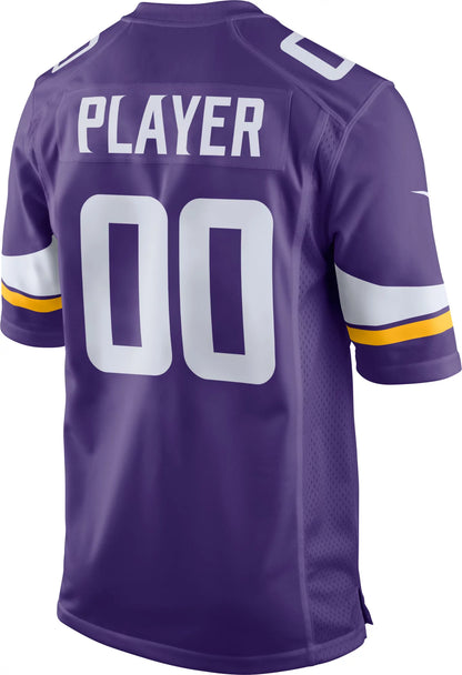 Nike Men's Minnesota Vikings Justin Jefferson #18 Home Purple Game Jersey