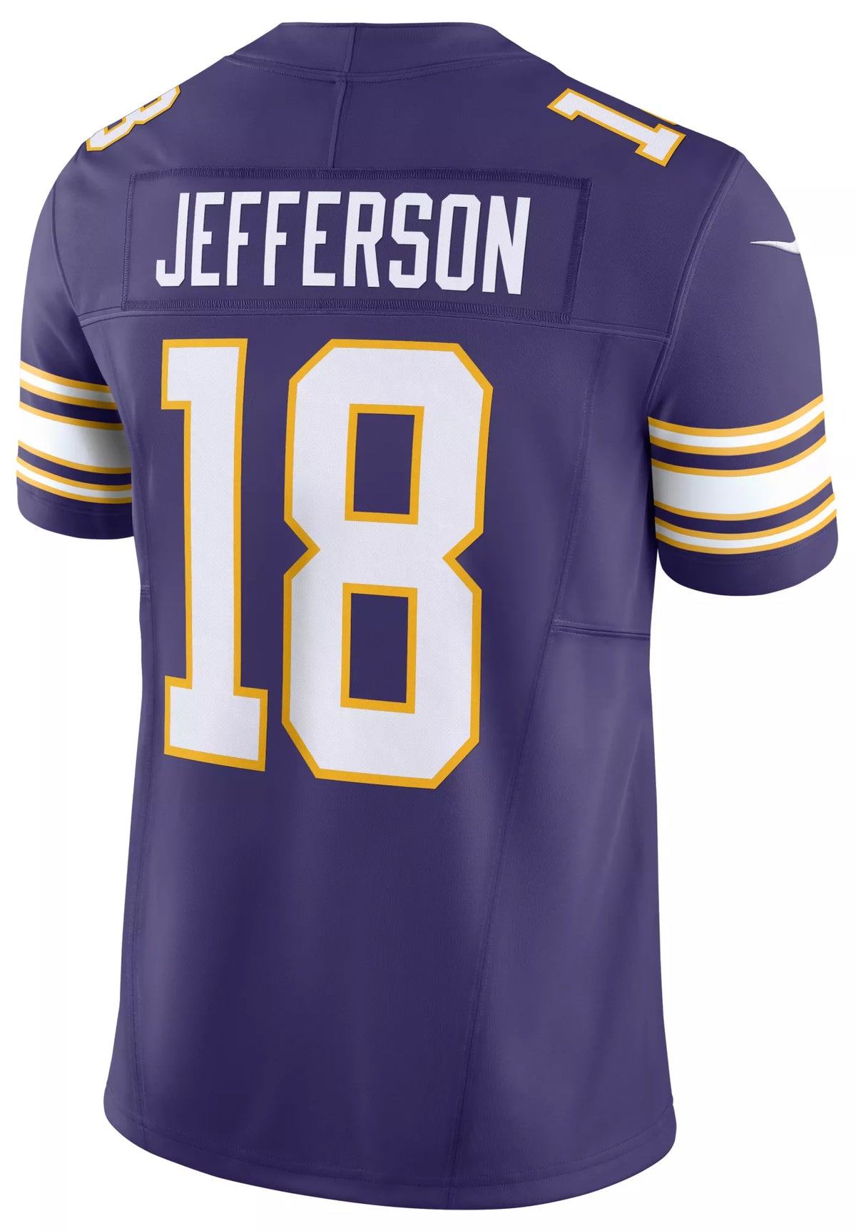 Nike Men's Minnesota Vikings Justin Jefferson #18 Vapor F.U.S.E. New Orchid 2nd Alternate Limited Jersey
