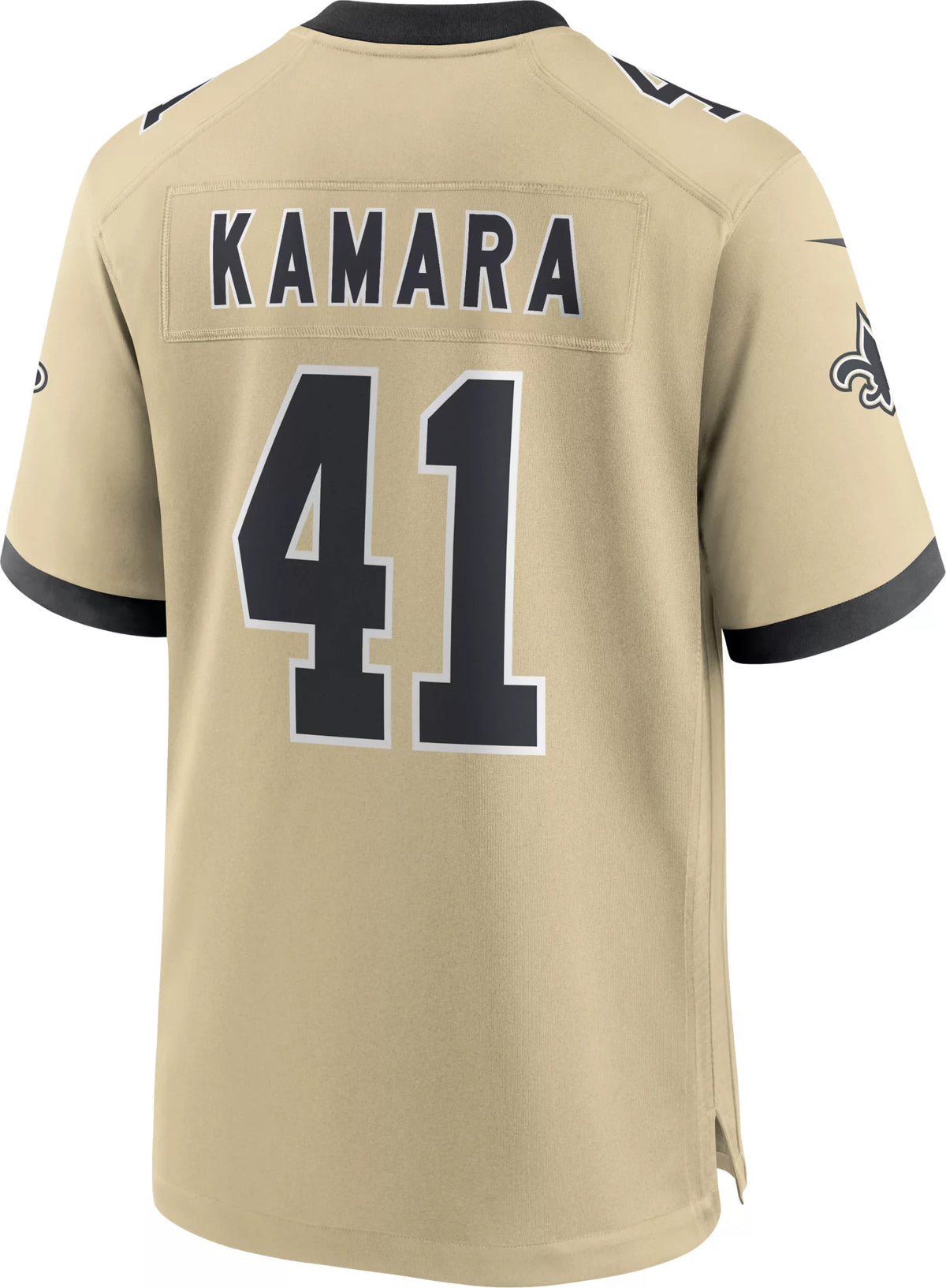 Nike Men's New Orleans Saints Alvin Kamara #41 Team Gold Game Alternate Jersey