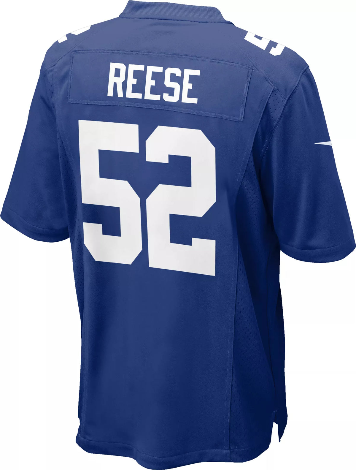 Nike Men's New York Giants Arvell Reese #52 Blue Home Game Jersey