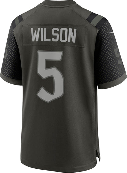 Nike Men's New York Jets Garrett Wilson #5 NFL Rivalries Game Jersey