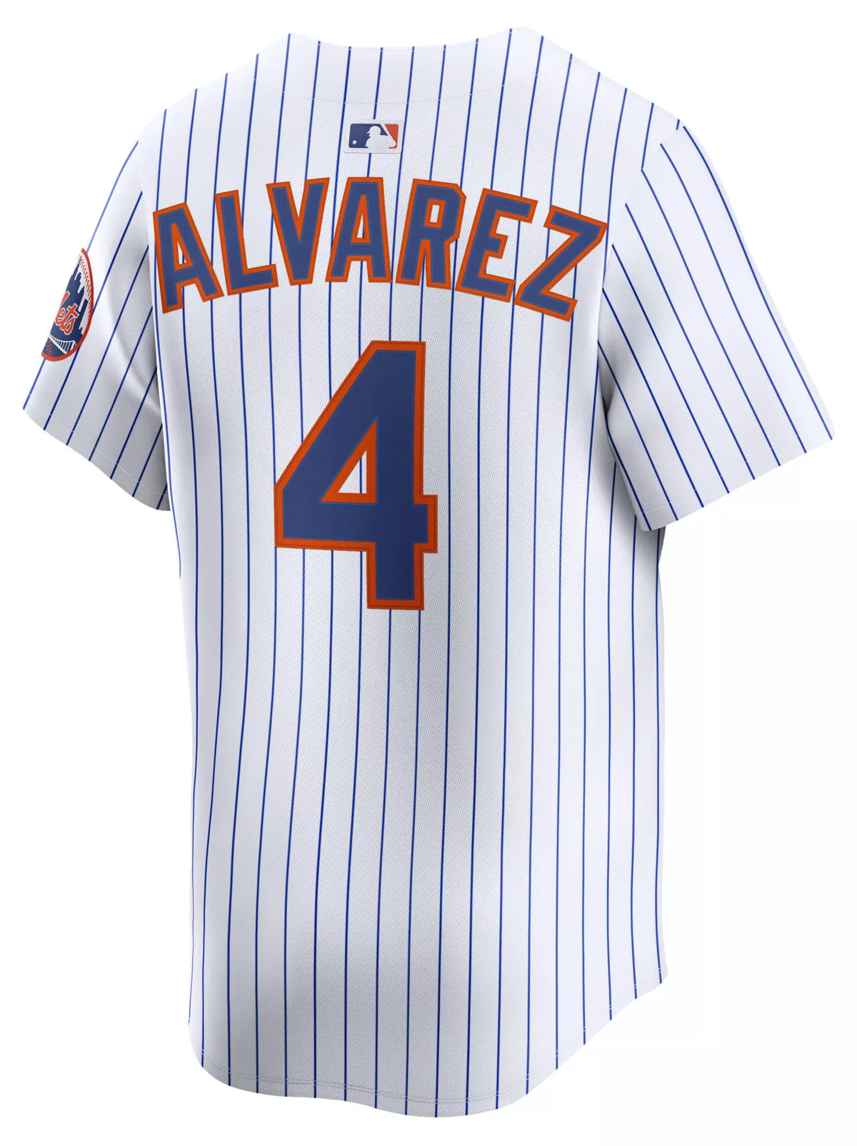 Nike Men's New York Mets Francisco Alvarez #4 White Limited Jersey
