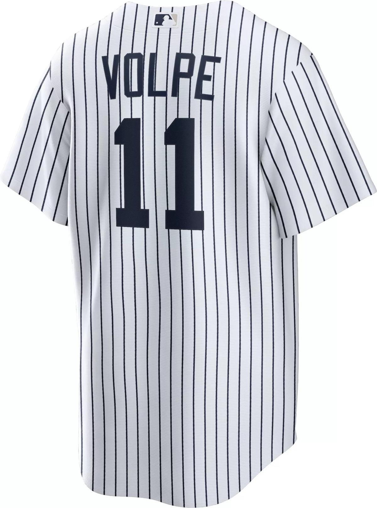 Nike Men's New York Yankees Anthony Volpe #11 White Cool Base Jersey