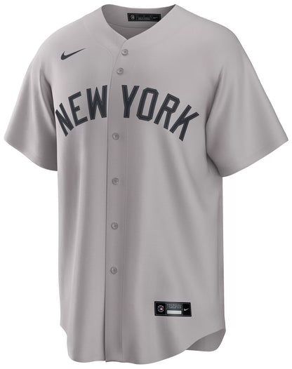 Nike Men's New York Yankees Grey Aaron Judge #99 Replica Jersey
