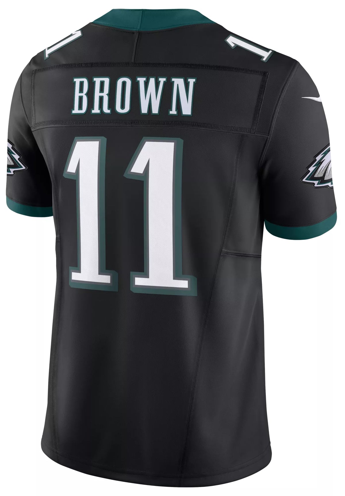 Nike Men's Philadelphia Eagles A.J. Brown #11 Vapor F.U.S.E. Black Alternate Limited Jersey