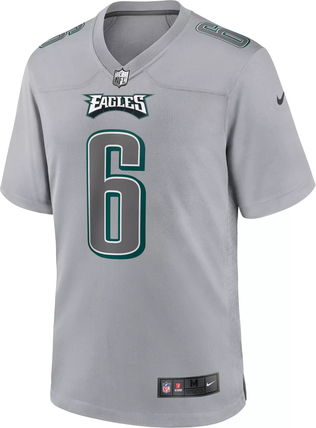 Nike Men's Philadelphia Eagles DeVonta Smith #6 Atmosphere Grey Game Jersey