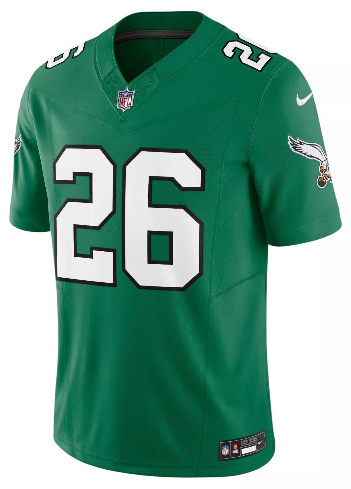 Nike Men's Philadelphia Eagles Saquon Barkley #26 Vapor F.U.S.E. Alternate Kelly Green Limited Jersey