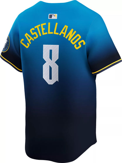 Nike Men's Philadelphia Phillies City Connect Nick Castellanos #8 Limited Vapor Jersey