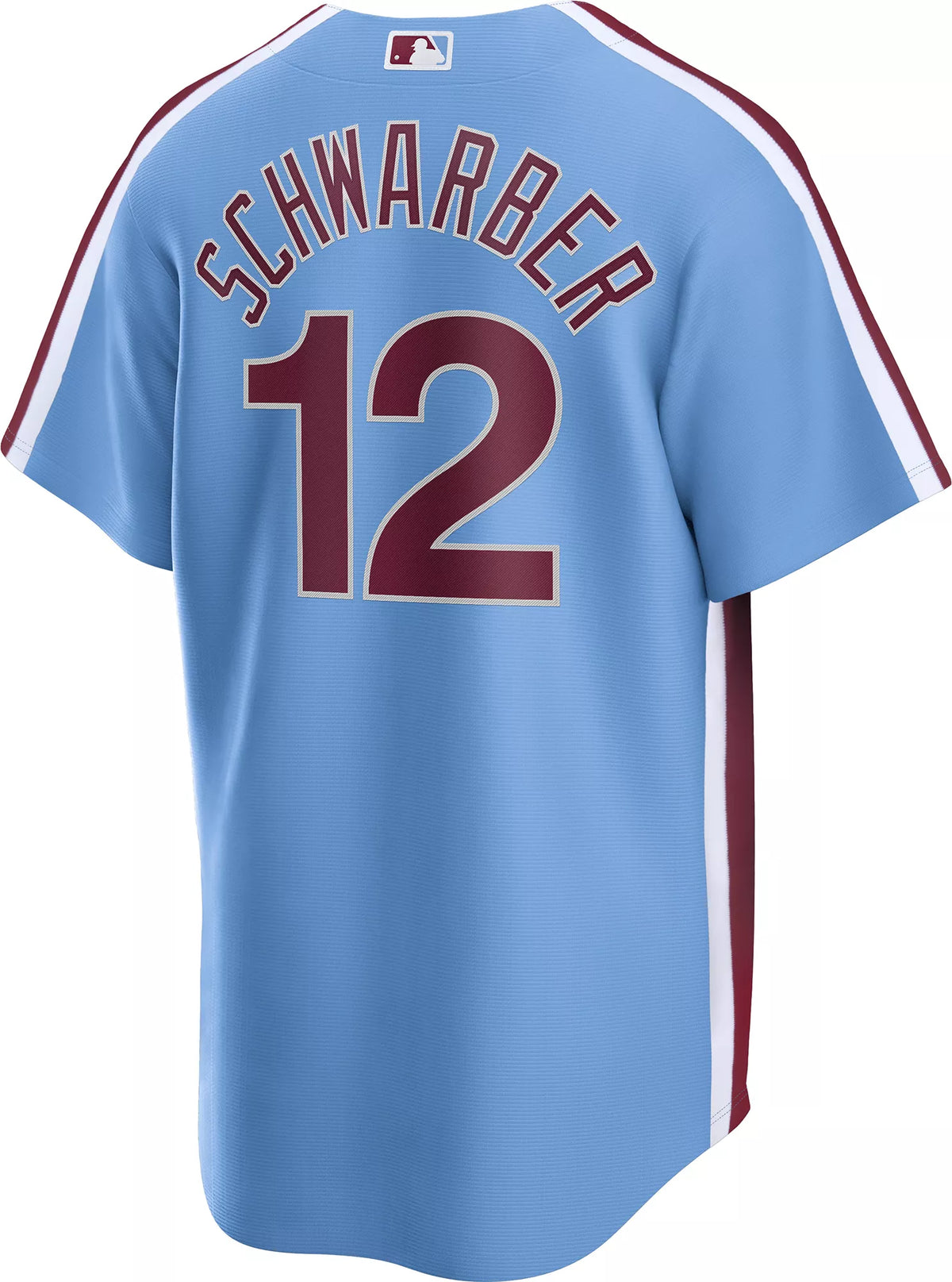 Nike Men's Philadelphia Phillies Kyle Schwarber #12 Blue Alternate Replica Jersey