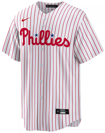 Nike Men's Philadelphia Phillies White Bryson Stott #5 Home Replica Jersey
