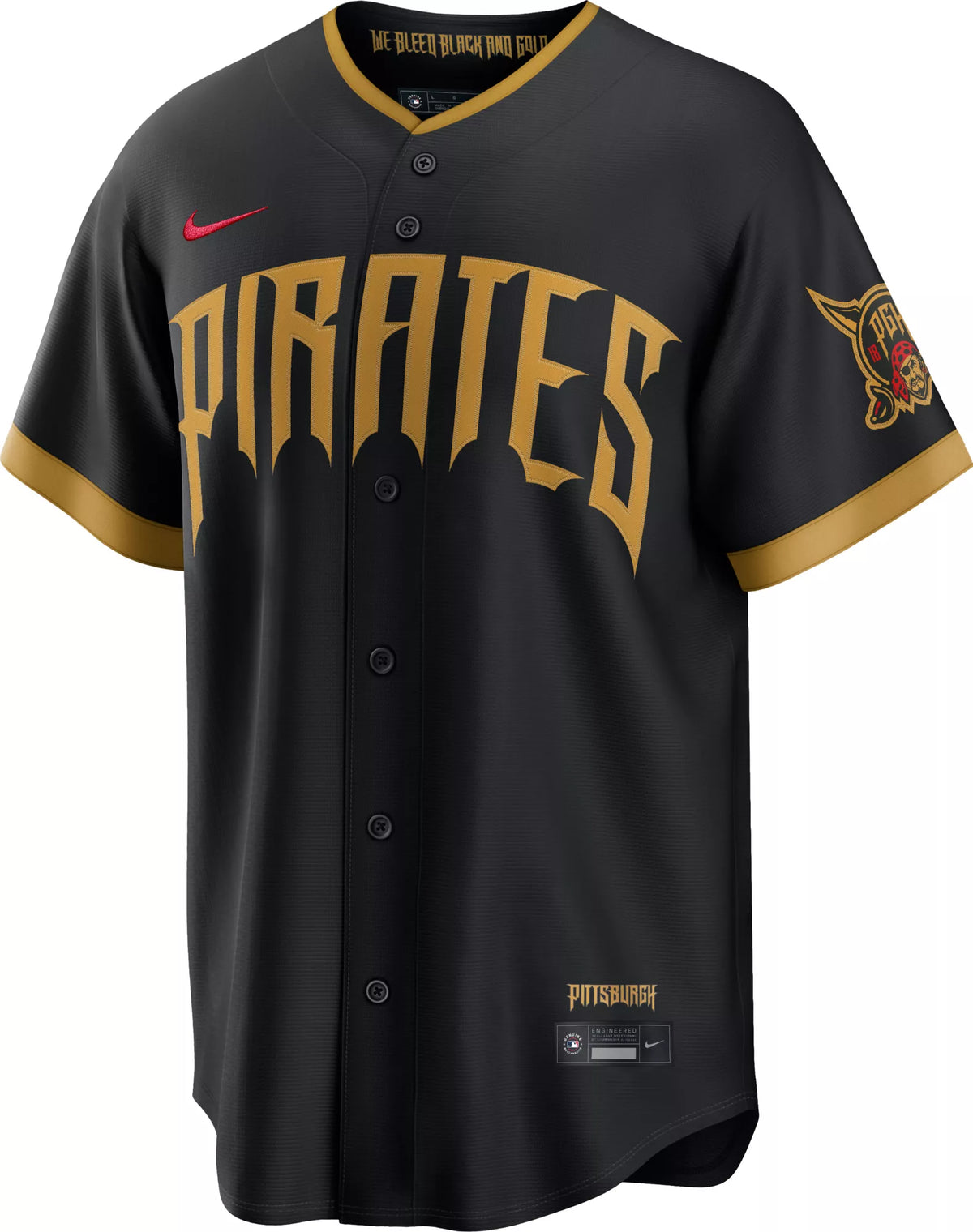 Nike Men's Pittsburgh Pirates Oneil Cruz #15 2026 City Connect Stadium Jersey