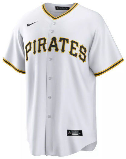 Nike Men's Pittsburgh Pirates White Oneil Cruz #15 Replica Jersey