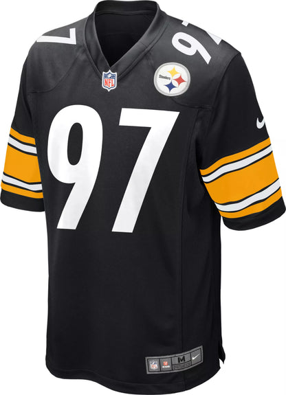 Nike Men's Pittsburgh Steelers Cameron Heyward #97 Black Game Jersey