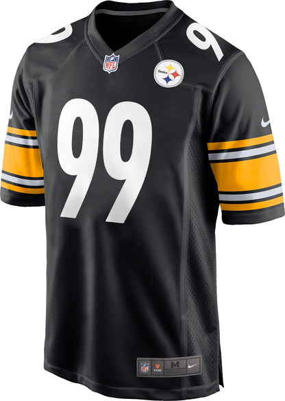 Nike Men's Pittsburgh Steelers Derrick Harmon #99 Black Game Jersey