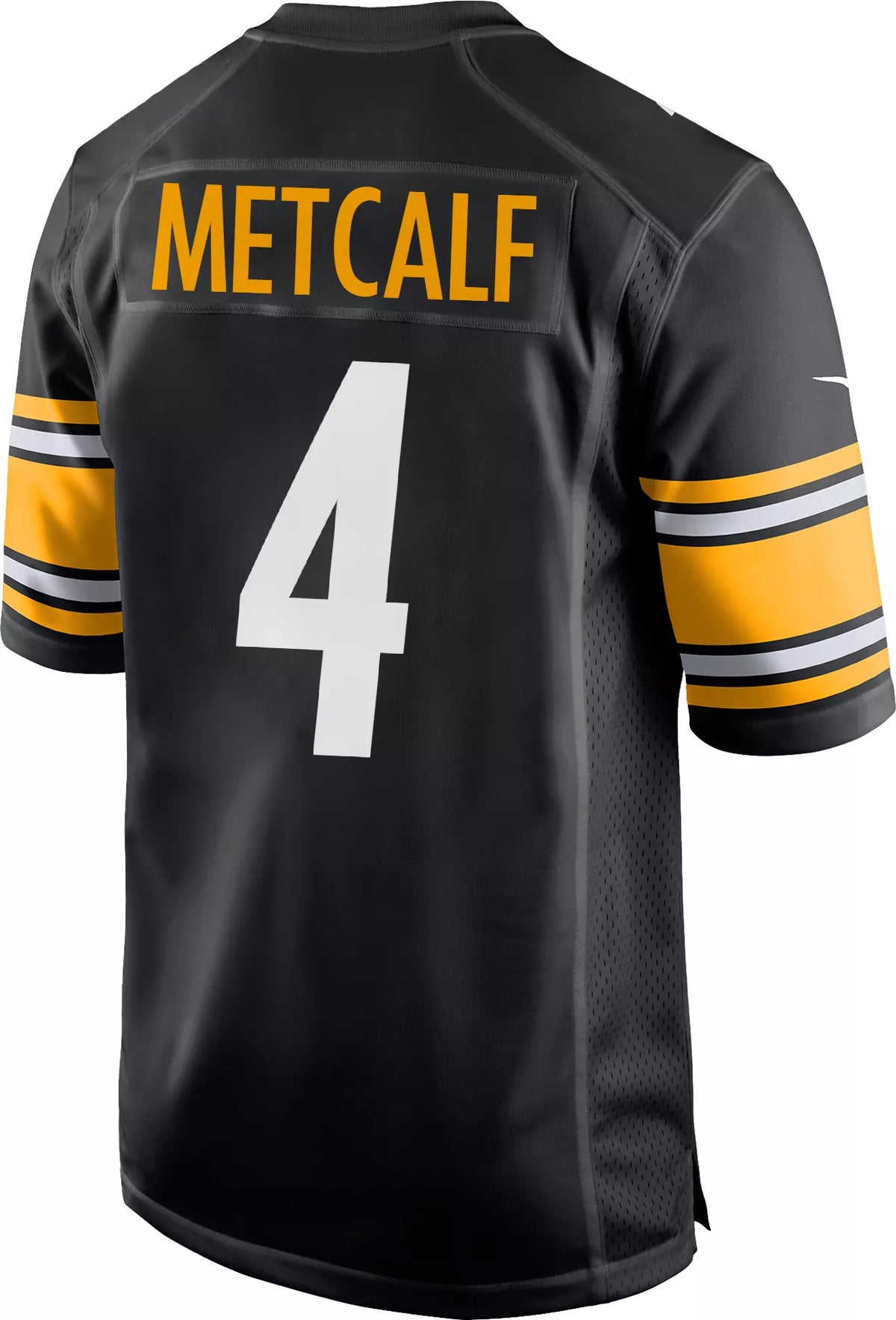 Nike Men's Pittsburgh Steelers DK Metcalf #4 Black Game Jersey