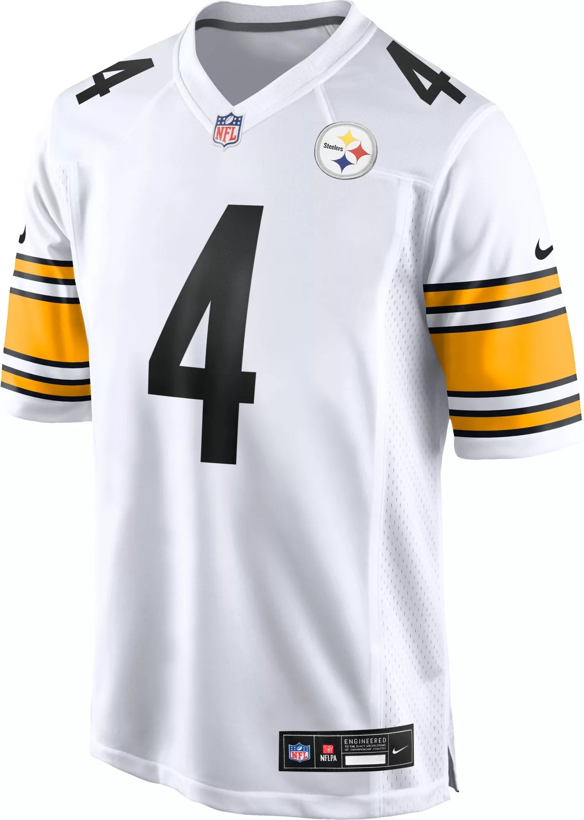 Nike Men's Pittsburgh Steelers DK Metcalf #4 White Game Jersey