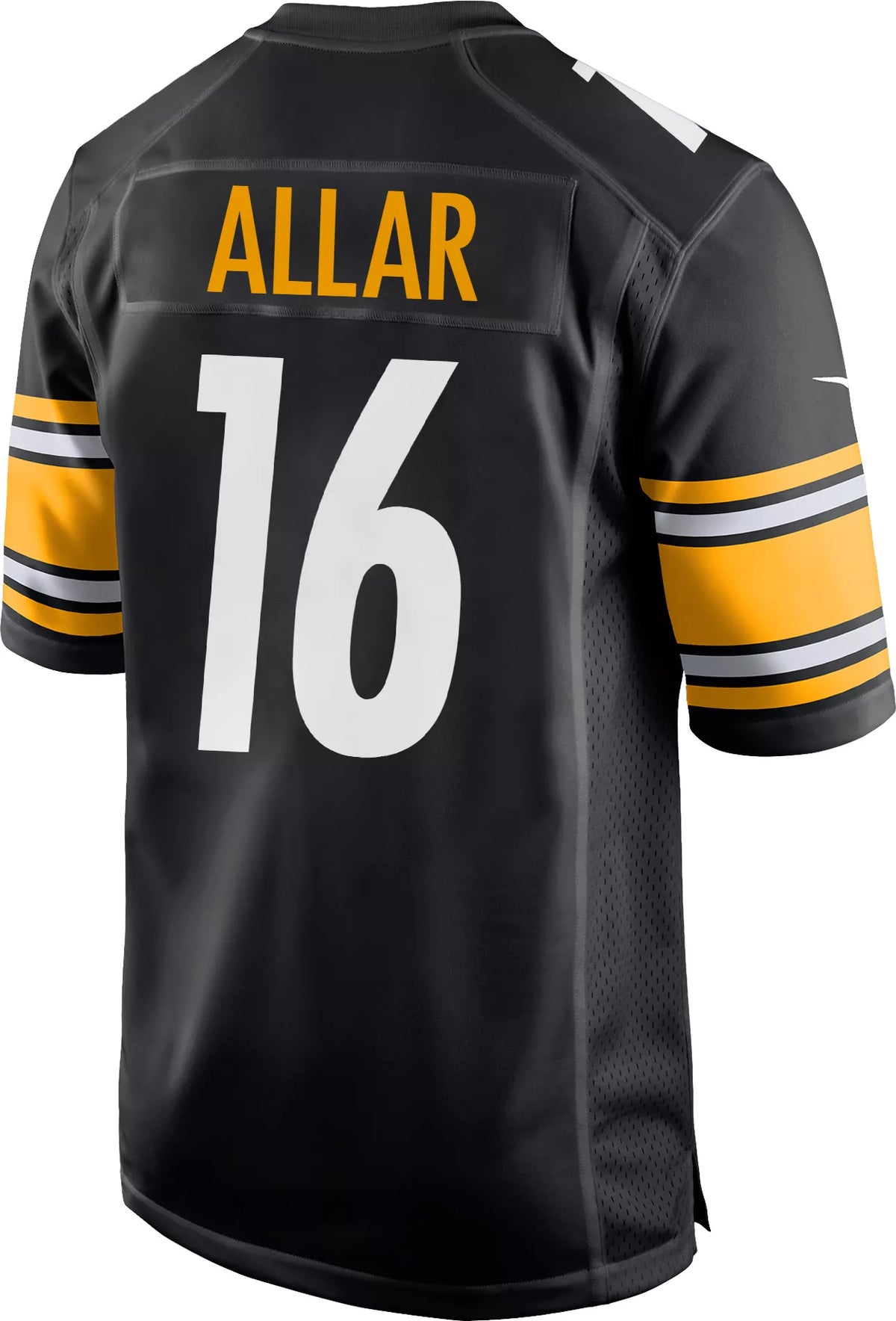 Nike Men's Pittsburgh Steelers Drew Allar #16 Home Black Game Jersey