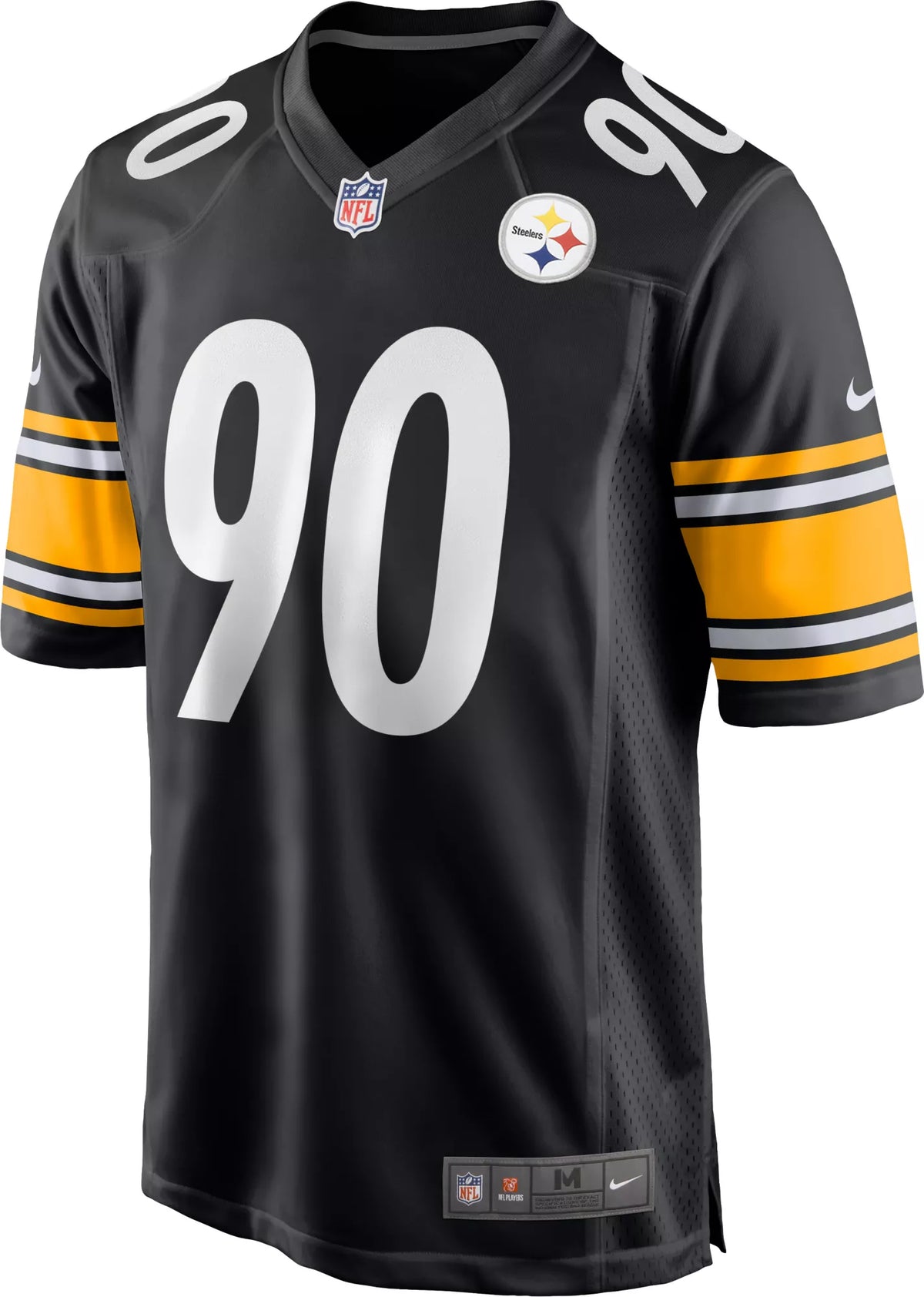 Nike Men's Pittsburgh Steelers T.J. Watt #90 Black Game Jersey