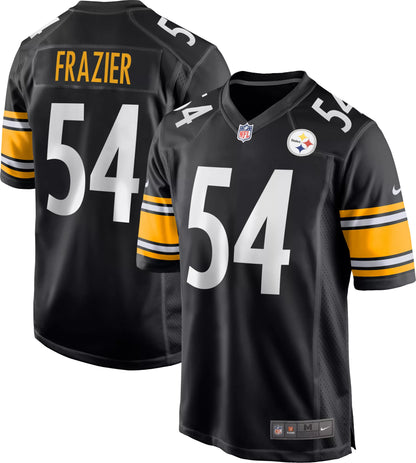 Nike Men's Pittsburgh Steelers Zach Frazier #54 Black Game Jersey