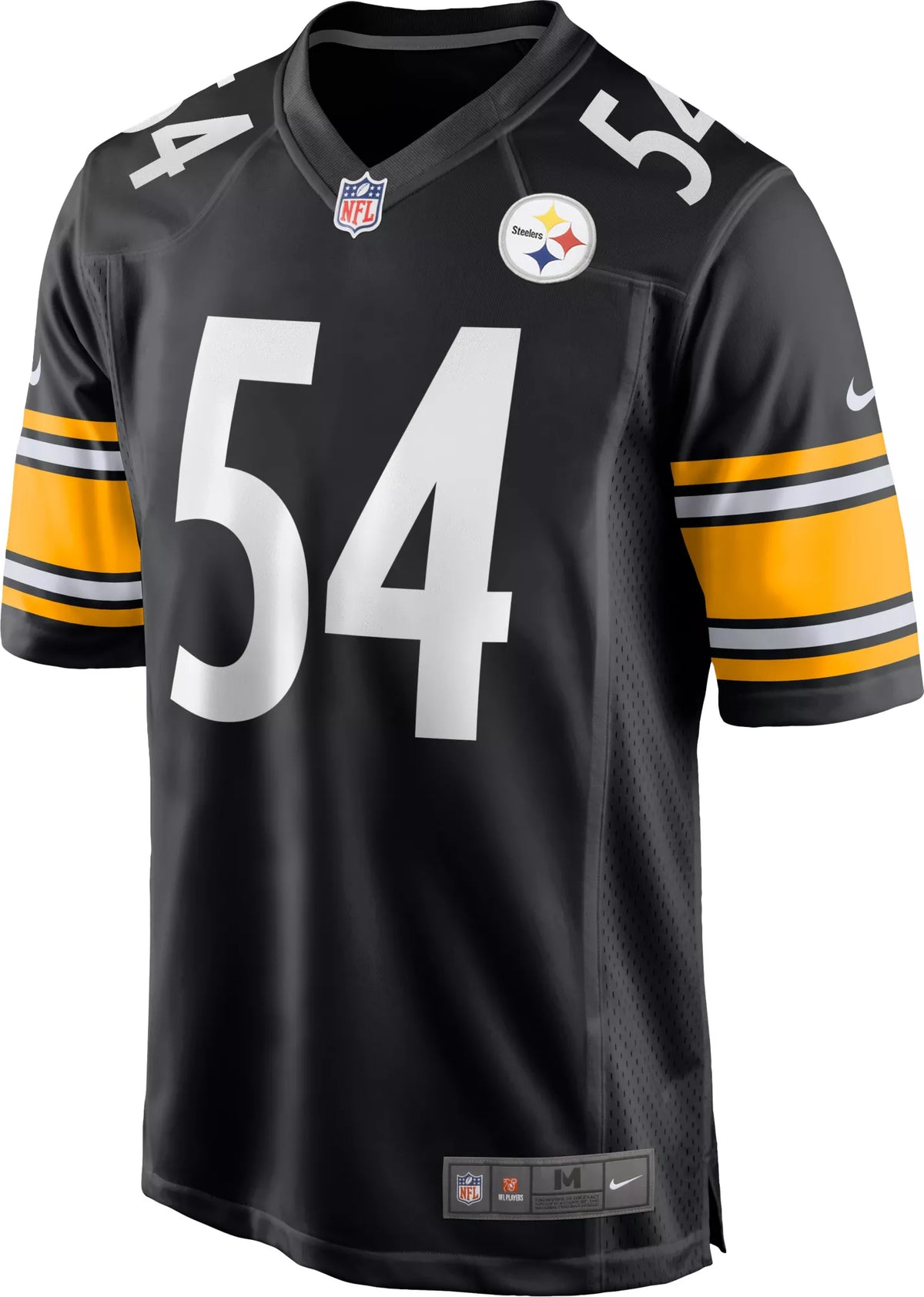 Nike Men's Pittsburgh Steelers Zach Frazier #54 Black Game Jersey