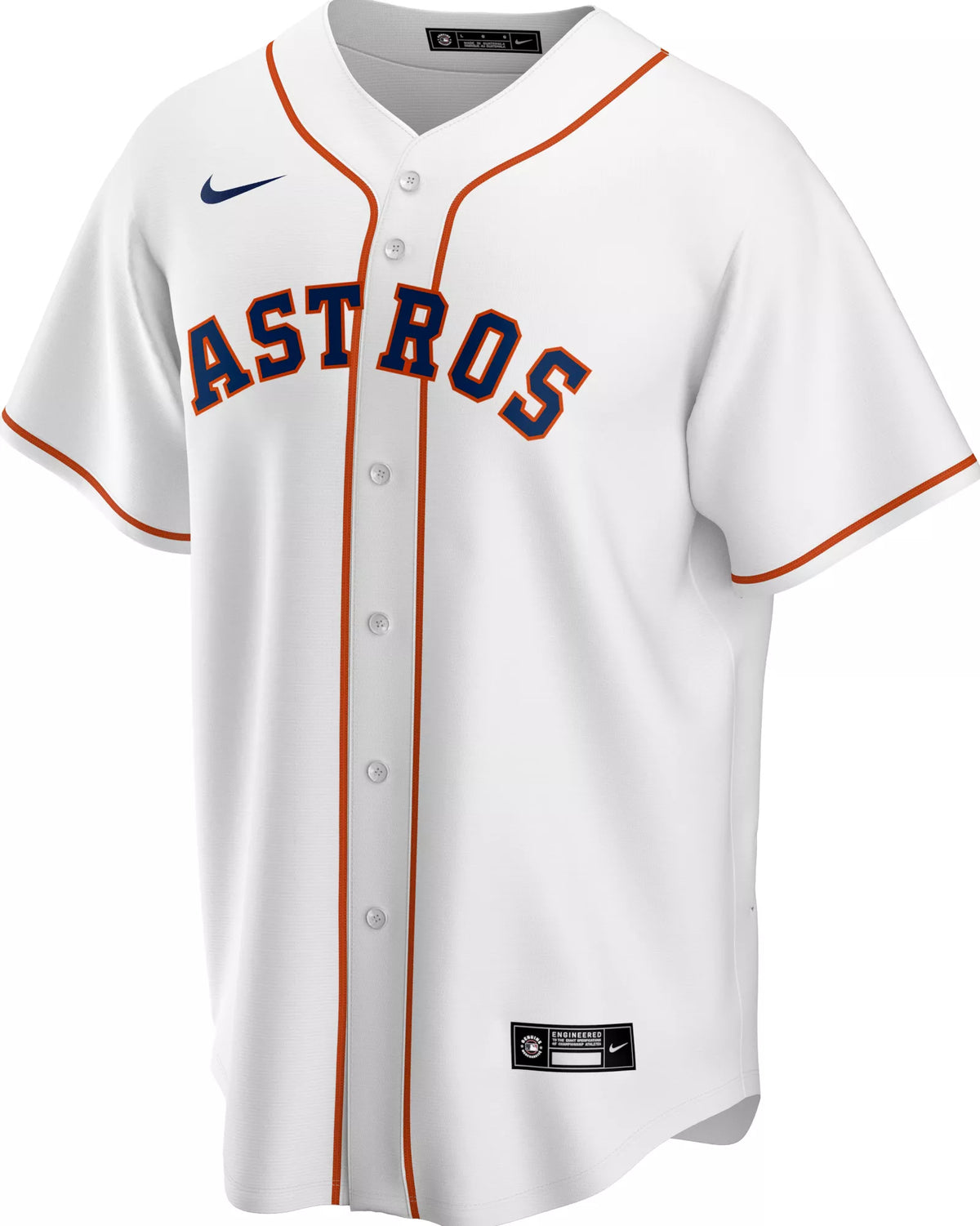 Nike Men's Replica Houston Astros Jose Altuve #27 Cool Base White Jersey