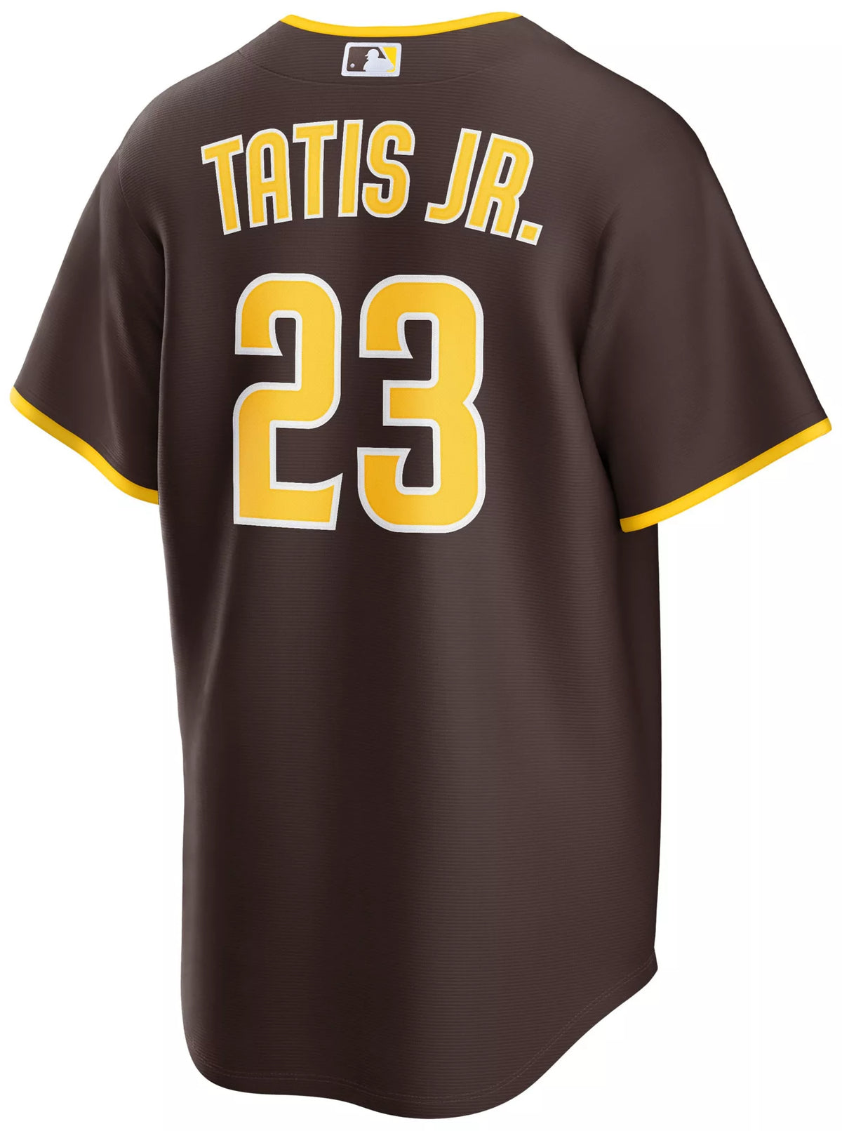 Nike Men's San Diego Padres Brown Fernando Tatis Jr. #23 Road Replica Jersey