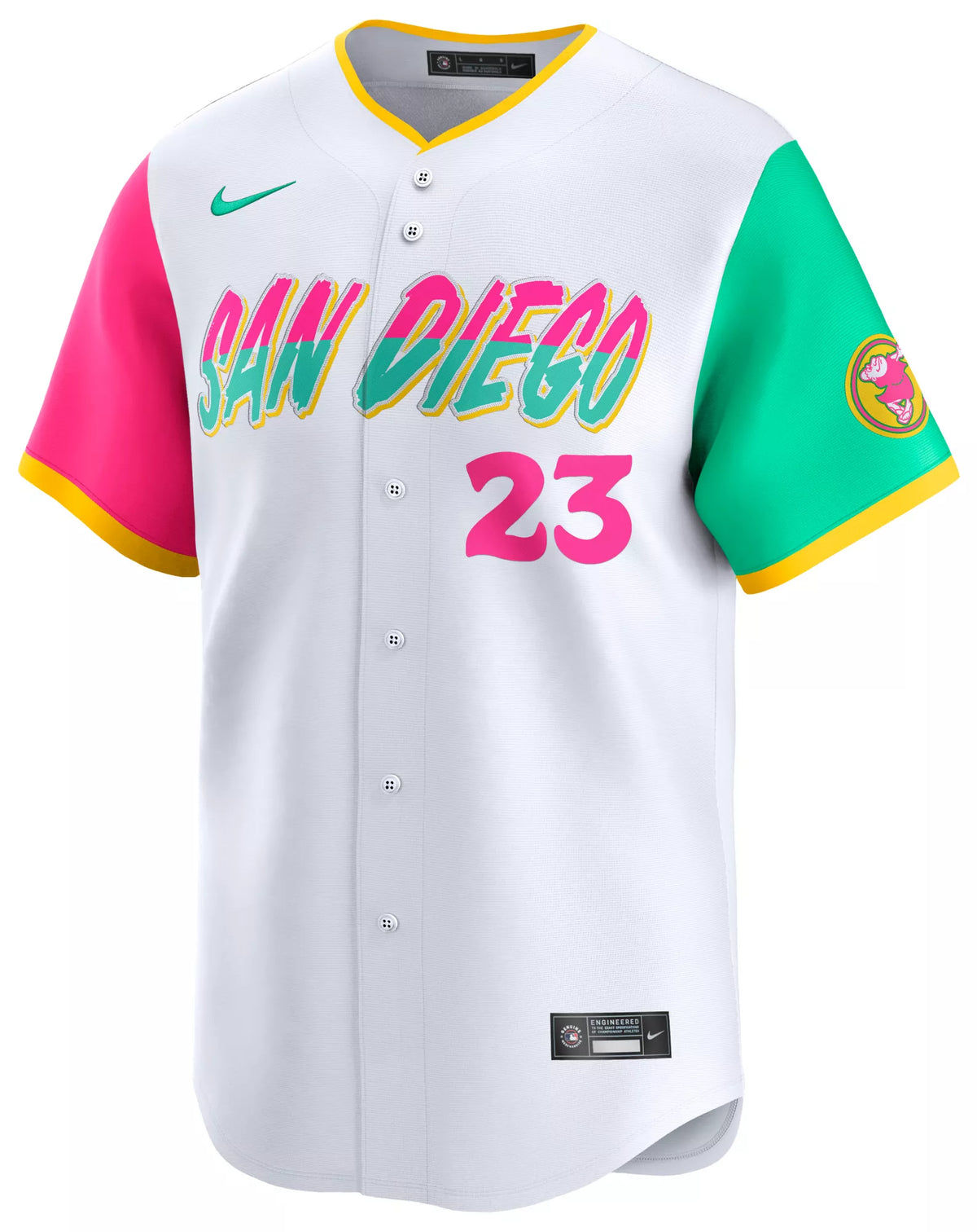 Nike Men's San Diego Padres Fernando Tatí­s Jr. #23 White Cool Base Jersey