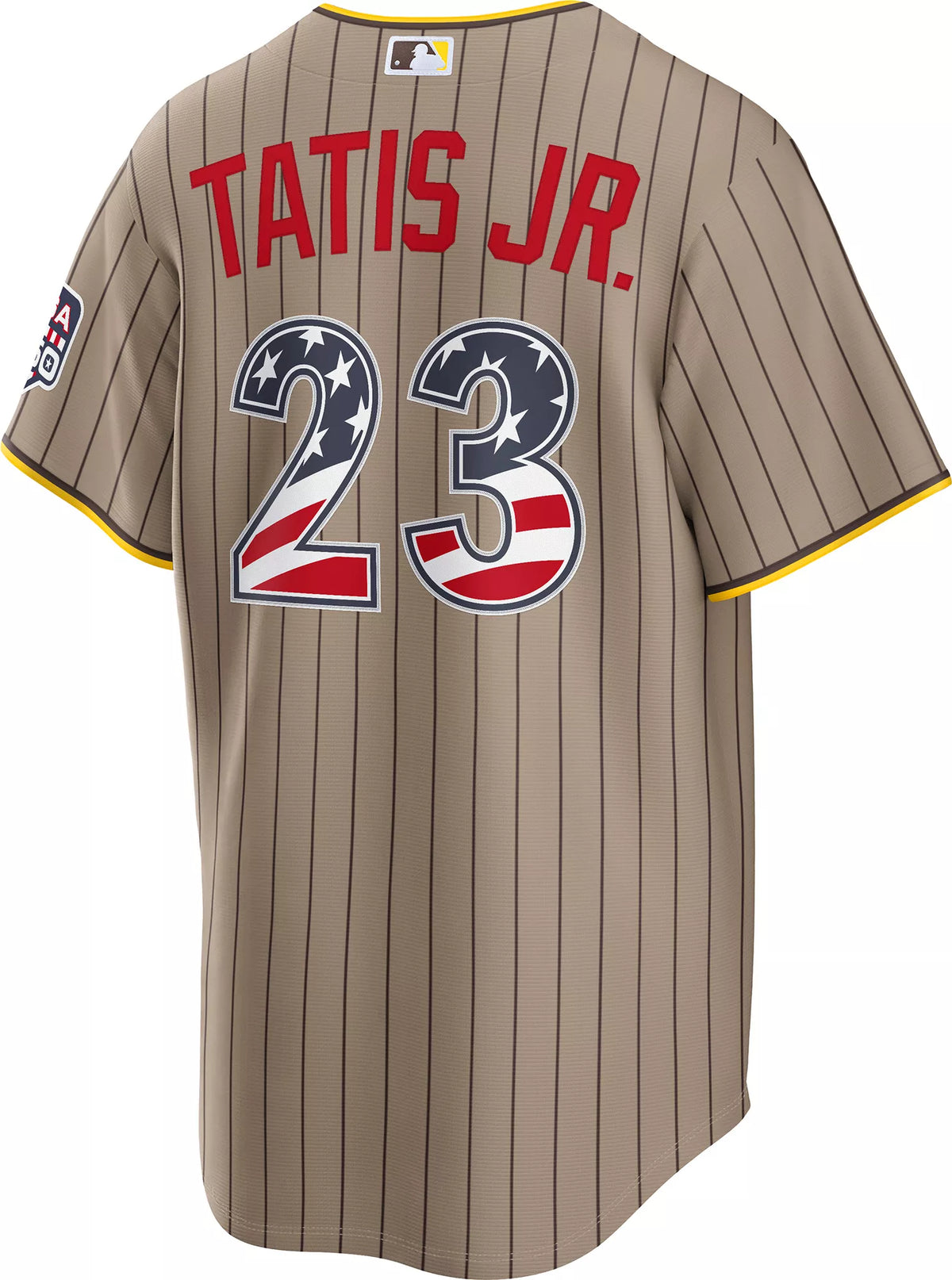 Nike Men's San Diego Padres Fernando Tatis Jr. #23 4th of July Road Replica Jersey