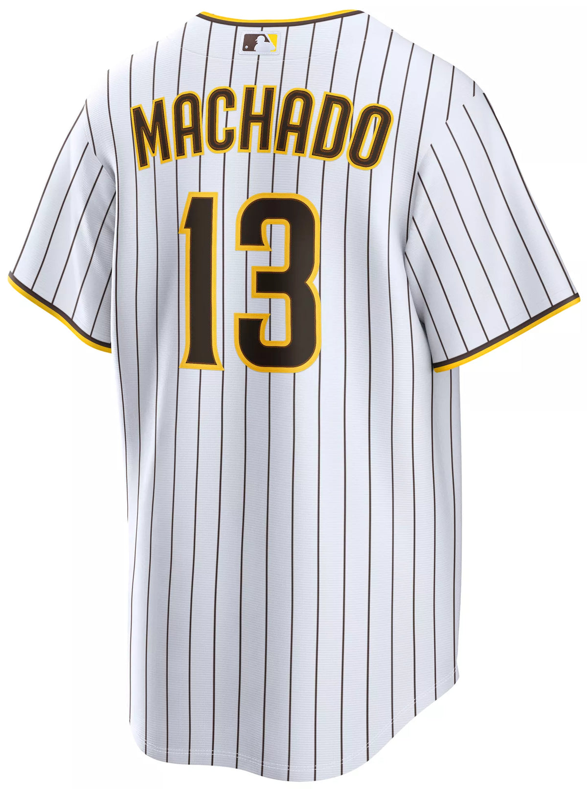 Nike Men's San Diego Padres Manny Machado #13 White Home Replica Jersey