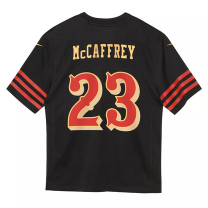 Nike Men's San Francisco 49ers Black Christian McCaffrey #23 Limited Jersey