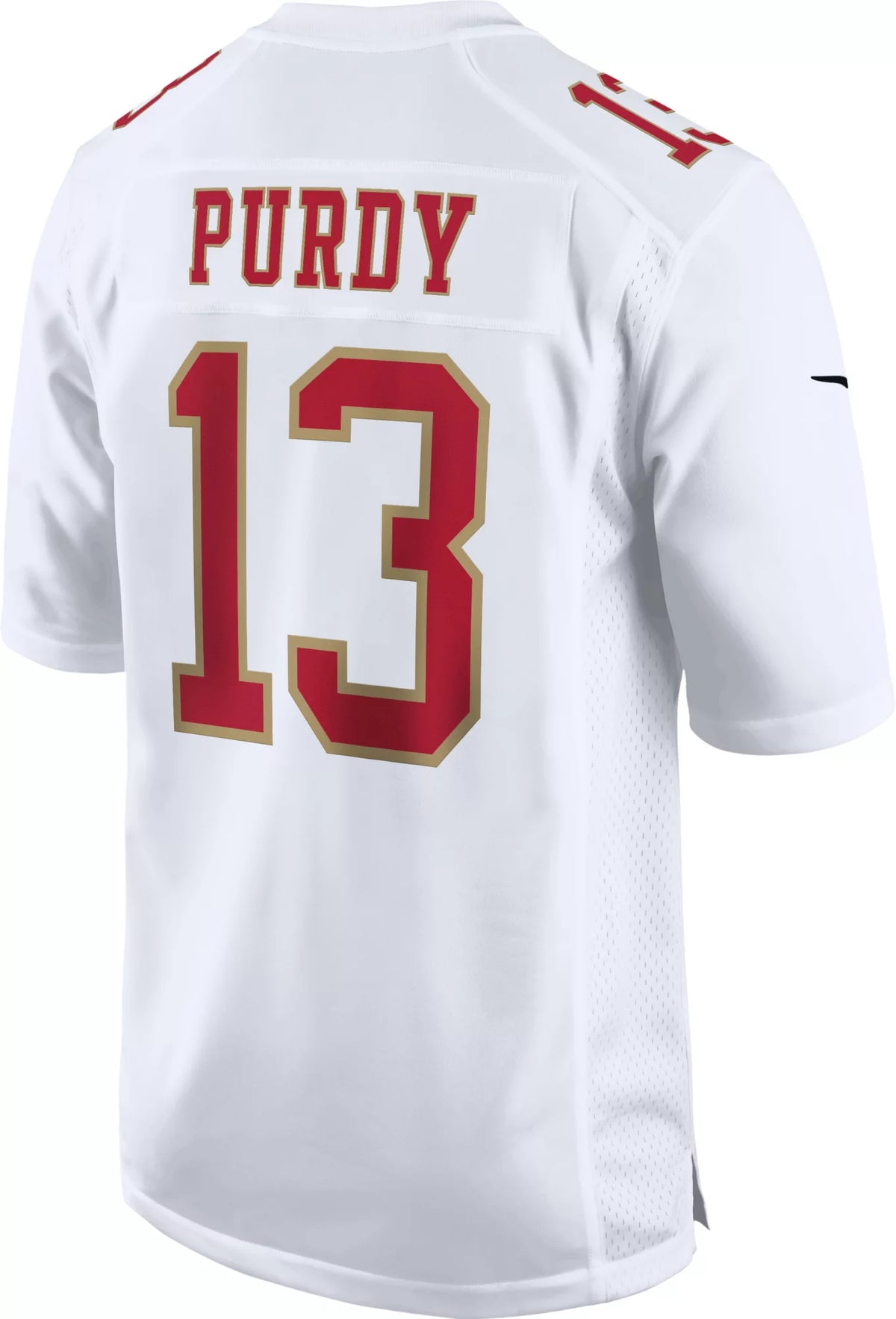 Nike Men's San Francisco 49ers Brock Purdy #13 Fashion White Game Jersey