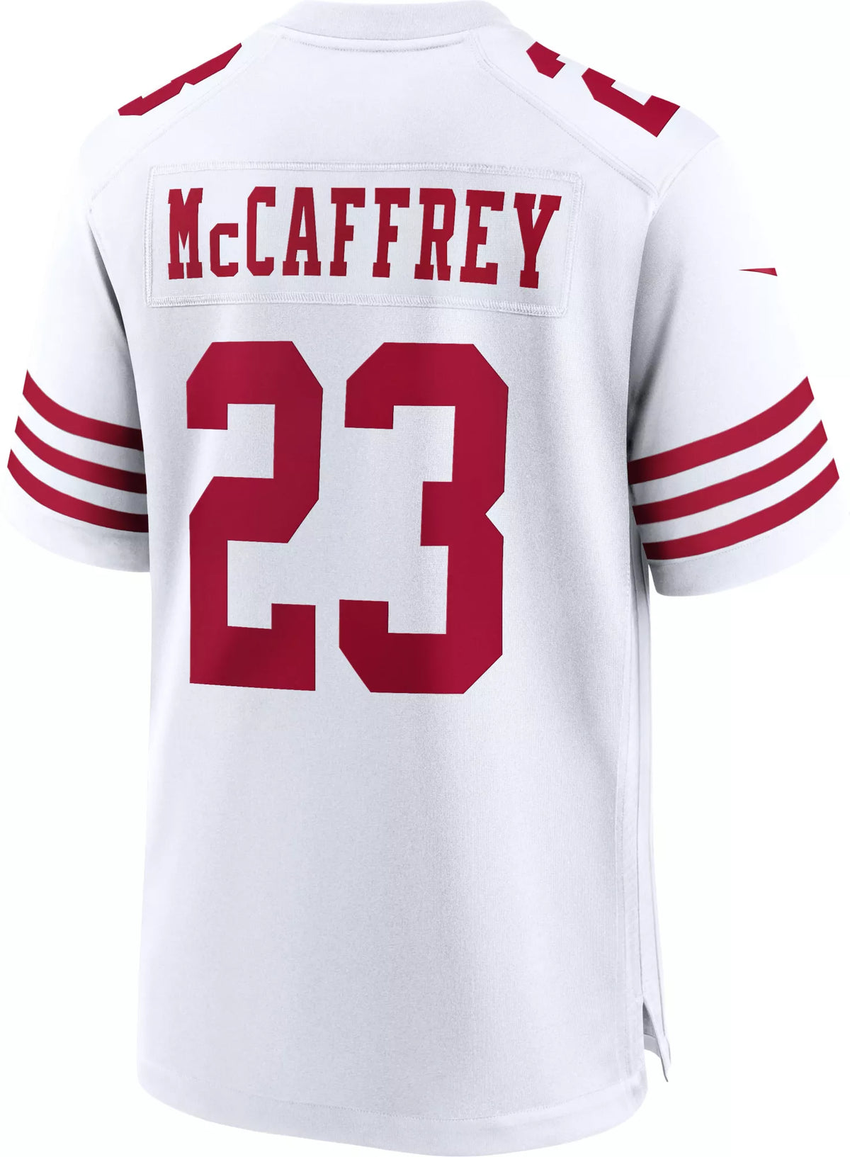 Nike Men's San Francisco 49ers Christian McCaffrey #23 White Game Jersey