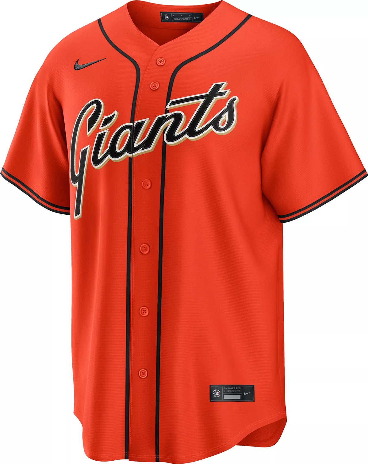 Nike Men's San Francisco Giants Orange Jung Hoo Lee #51 Alternate Replica Jersey