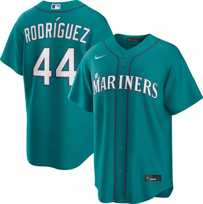 Nike Men's Seattle Mariners Julio Rodriguez #44 Mardi Gras Alternate Replica Jersey