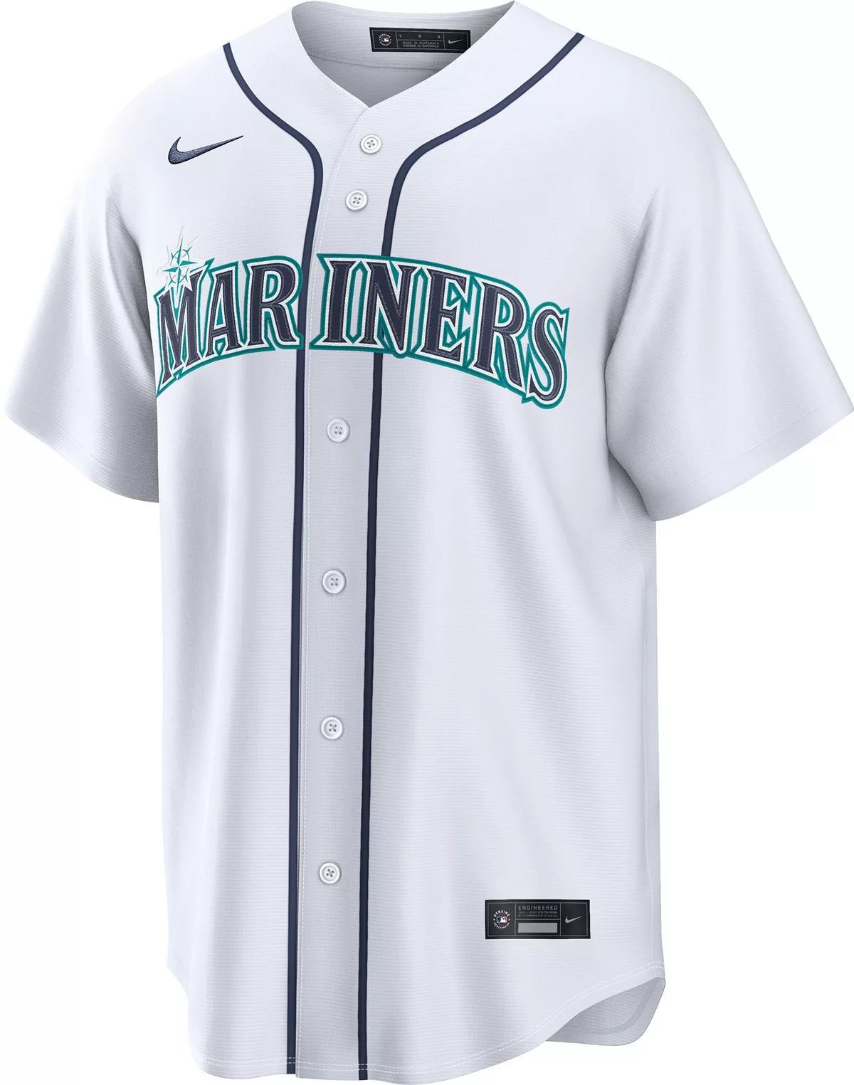 Nike Men's Seattle Mariners White Cal Raleigh #29 Home Replica Jersey