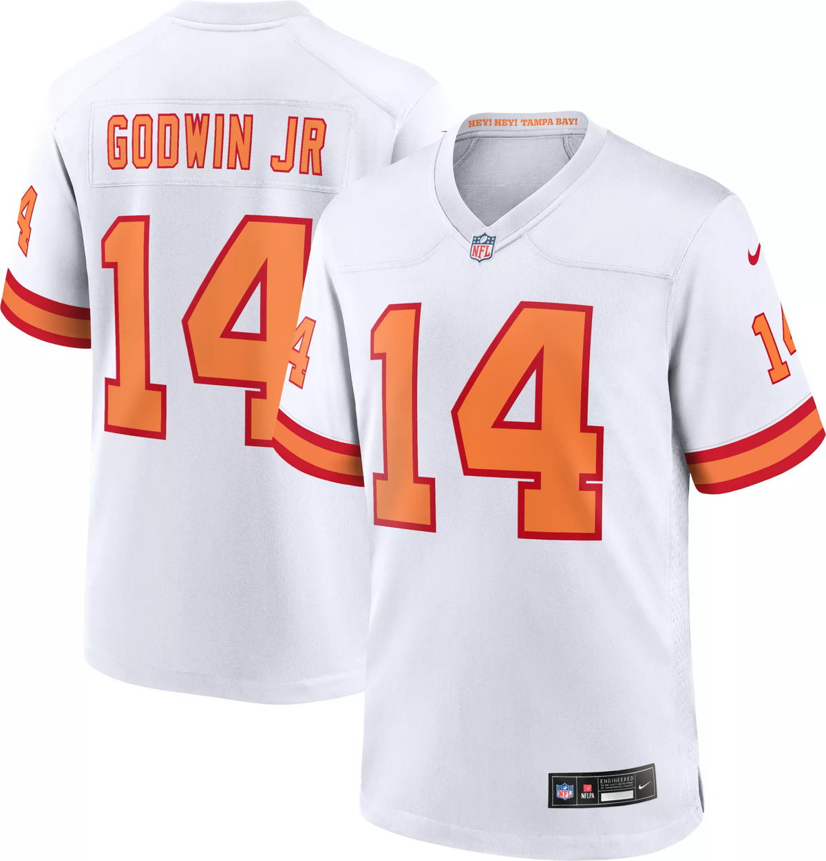 Nike Men's Tampa Bay Buccaneers Chris Godwin #14 White Game Alternate Jersey