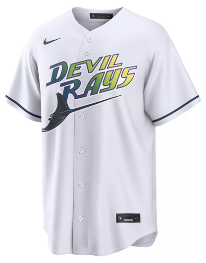 Nike Men's Tampa Bay Rays Yandy Diaz #2 White Alternate 2 Replica Jersey