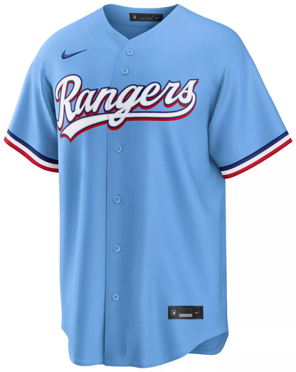Nike Men's Texas Rangers Blue Corey Seager #5 Alternate Replica Jersey