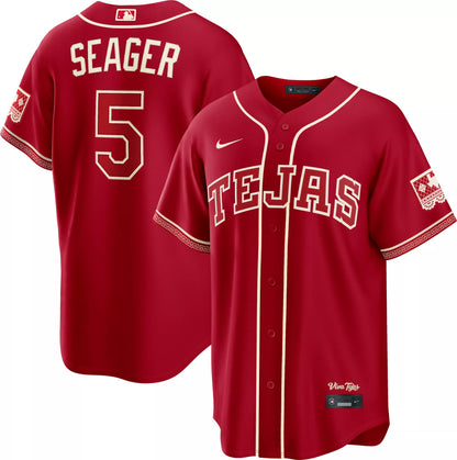 Nike Men's Texas Rangers Corey Seager #5 2026 City Connect Stadium Jersey