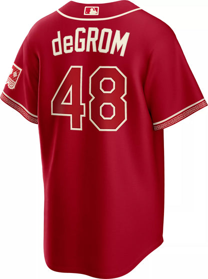 Nike Men's Texas Rangers Jacob deGrom #48 2026 City Connect Stadium Jersey