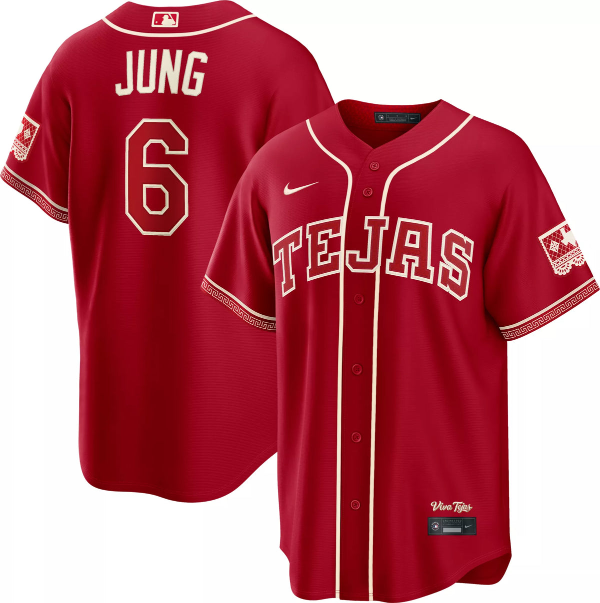 Nike Men's Texas Rangers Josh Jung #6 2026 City Connect Stadium Jersey