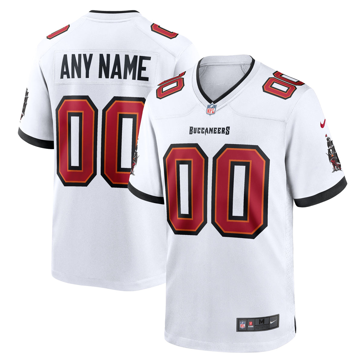 Nike Tampa Bay Buccaneers Custom Game Jersey White