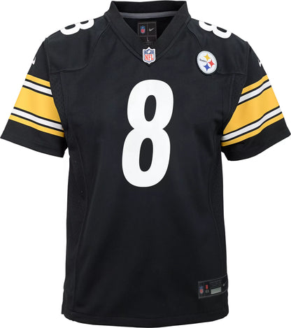 Nike Youth Pittsburgh Steelers Aaron Rodgers #8 Black Game Jersey