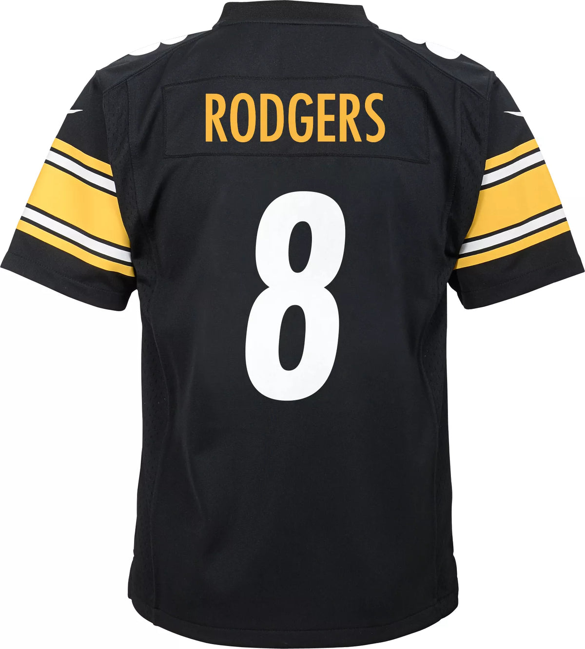 Nike Youth Pittsburgh Steelers Aaron Rodgers #8 Black Game Jersey