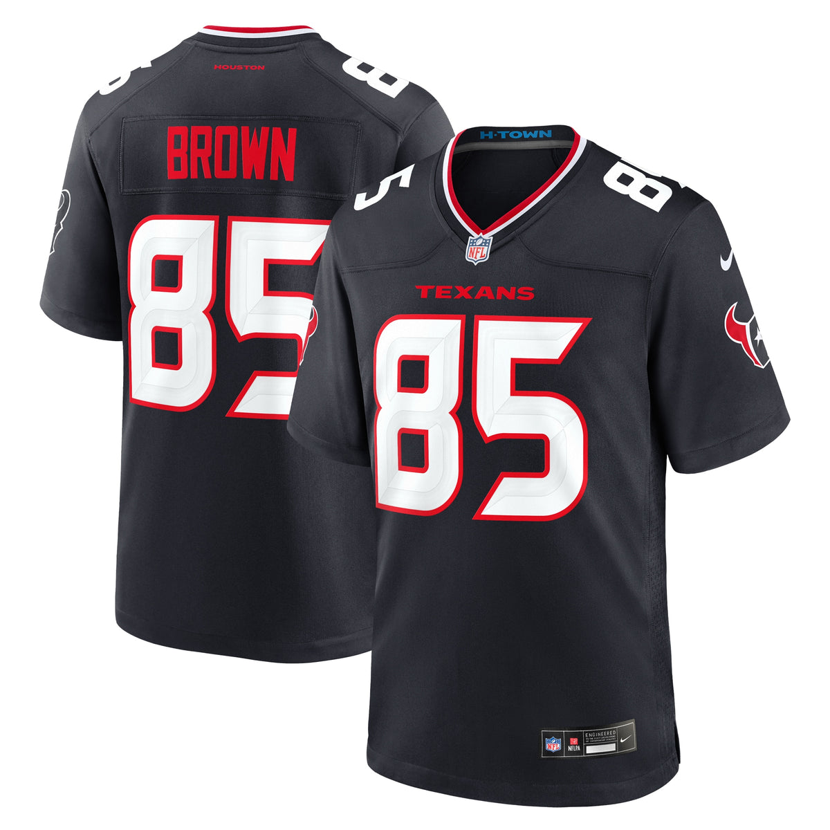 Noah Brown Houston Texans Nike Team Game Jersey Navy