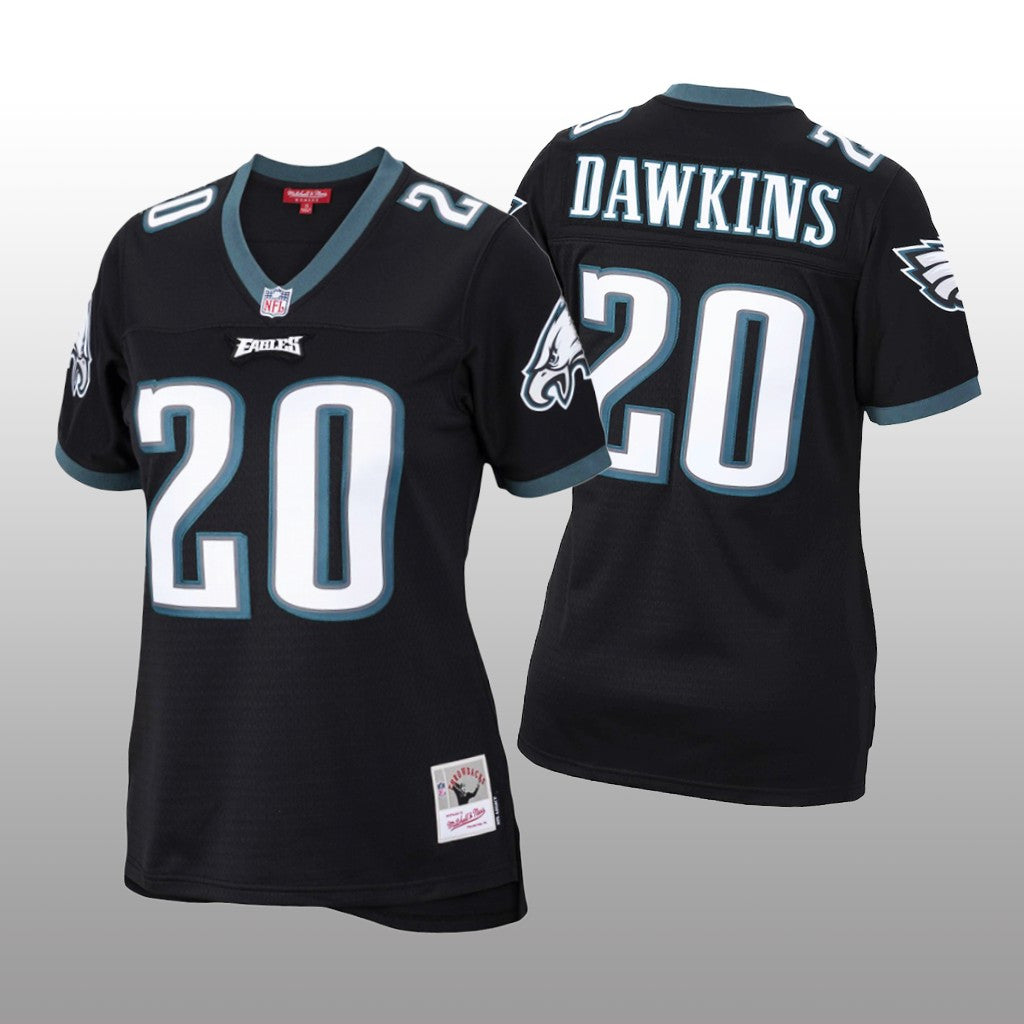 Philadelphia Eagles Brian Dawkins Black Jersey Legacy Women's